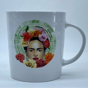 Frida Kahlo Mug Coffee Tea Cup Floral Quote Ceramic Prima Design Kitchen Gift